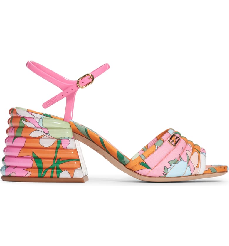 Fendi Print Sandals