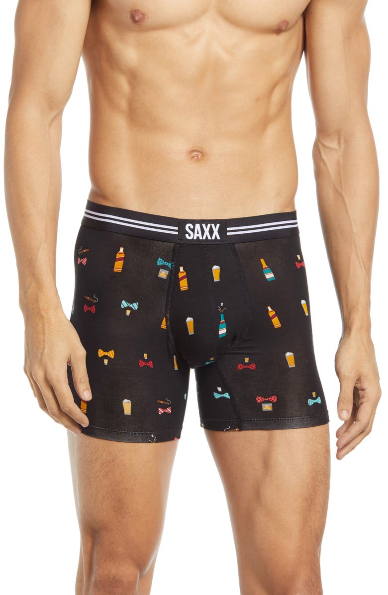 Booze and Bow Printed Boxer Briefs Booze and Bow Printed Boxer Briefs
