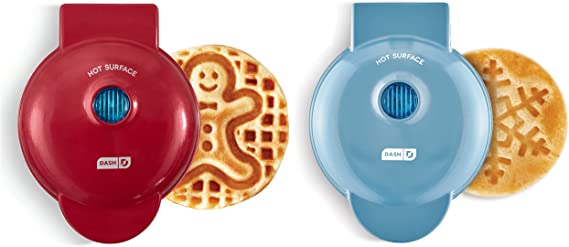 Dash Gingerbread and Snowflake Waffle Maker Dash Gingerbread and Snowflake Waffle Maker