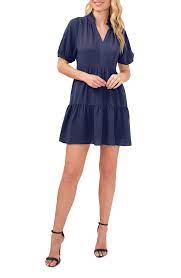 CeCe Tiered Ruffle Dress