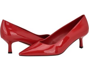 Calvin Klein Red Patent Leather Pumps