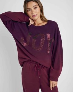 Sequin Fleece Sweatshirt Sequin Fleece Sweatshirt