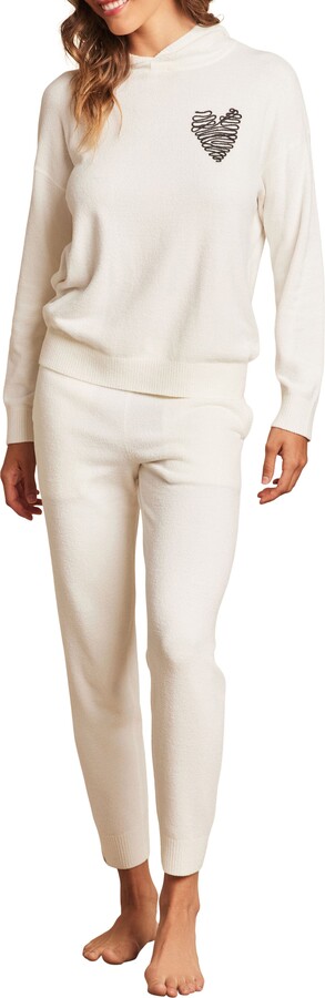 Barefoot Dreams Embroidered Heart Lounge Pants Barefoot Dreams Embroidered Heart Lounge Pants