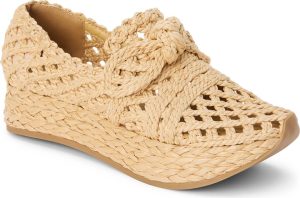 Woven Raffia Platform Sneakers Woven Raffia Platform Sneakers