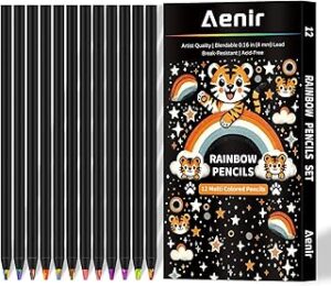 12 Color Rainbow Pencils