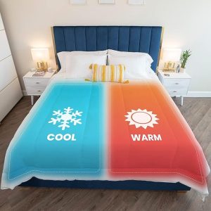 One Bed - Two Blankets