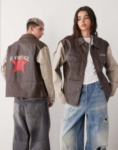 Reclaimed Vintage Unixed Moto Jacket Reclaimed Vintage Unixed Moto Jacket