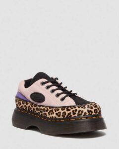 Dr. Martens Buzz 5-Eye Leopard & Suede Dr. Martens Buzz 5-Eye Leopard & Suede