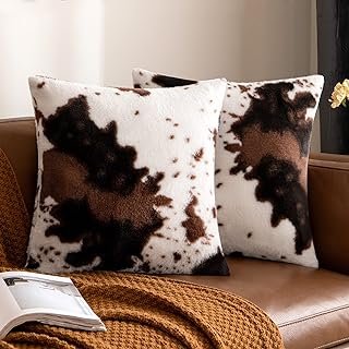 Pack of 2 Luxury Fluffy Pillow Covers 
